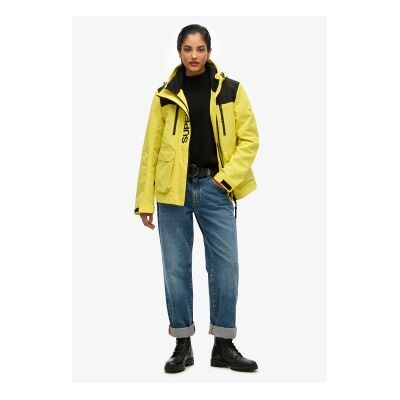 Superdry für Damen. W5011847A Colour Block Ult Coat gelb (S), Lässig, Polyester, Draußen Superdry für Damen. W5011847A Colour Block Ult Coat gelb (S), Lässig, Polyester, Draußen