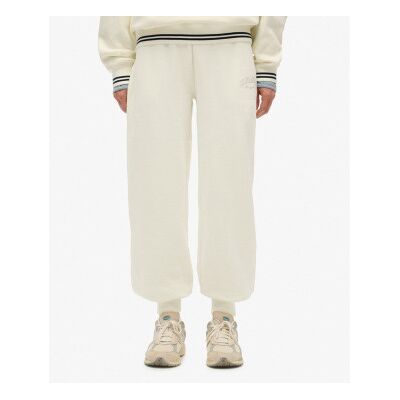 Superdry für Damen. W7011221A Jogger Country Club Manschette Country Club Manschette Hose off-white (S), Weiß, Lässig, Baumwolle Superdry für Damen. W7011221A Jogger Country Club Manschette Country Club Manschette Hose off-white (S), Weiß, Lässig, Baumwolle
