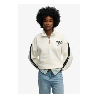 Superdry für Damen. W2012593A Country Club Applique beige Sweatshirt (XXS), Lässig, Baumwolle Superdry für Damen. W2012593A Country Club Applique beige Sweatshirt (XXS), Lässig, Baumwolle