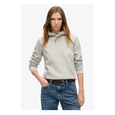 Superdry für Damen. W2012180A Sweatshirt mit Kapuze und Logo Essential grau (M), Lässig, Baumwolle, Nachhaltig Superdry für Damen. W2012180A Sweatshirt mit Kapuze und Logo Essential grau (M), Lässig, Baumwolle, Nachhaltig