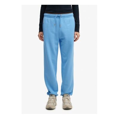 Superdry für Damen. W7011316A Jogger Essential Hose blau (S), Lässig, Baumwolle Superdry für Damen. W7011316A Jogger Essential Hose blau (S), Lässig, Baumwolle