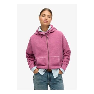 Superdry für Damen. W2012324A Essential Logo Overdyed Zh Sweatshirt rosa (M), Lässig, Baumwolle Superdry für Damen. W2012324A Essential Logo Overdyed Zh Sweatshirt rosa (M), Lässig, Baumwolle