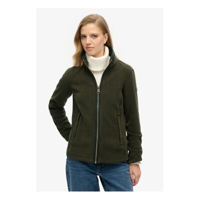 Superdry für Damen. W2012336A Estate Full Zip Fleece grün (L), Lässig, Recyceltes Polyester, Nachhaltig Superdry für Damen. W2012336A Estate Full Zip Fleece grün (L), Lässig, Recyceltes Polyester, Nachhaltig