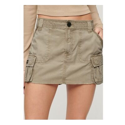 Superdry für Damen. W7210305A Rock Utility Parachute taupe (L), Lässig, Baumwolle Superdry für Damen. W7210305A Rock Utility Parachute taupe (L), Lässig, Baumwolle