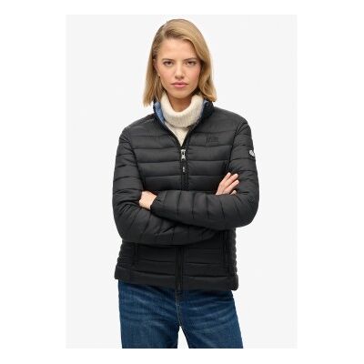 Superdry für Damen. W5012067A Fuji Lite Jacke schwarz (XL), Lässig, Recyceltes Nylon Superdry für Damen. W5012067A Fuji Lite Jacke schwarz (XL), Lässig, Recyceltes Nylon