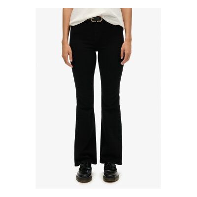 Superdry für Damen. W7011261A Jeans High Rise Flare schwarz (26/30), Lässig, Baumwolle Superdry für Damen. W7011261A Jeans High Rise Flare schwarz (26/30), Lässig, Baumwolle