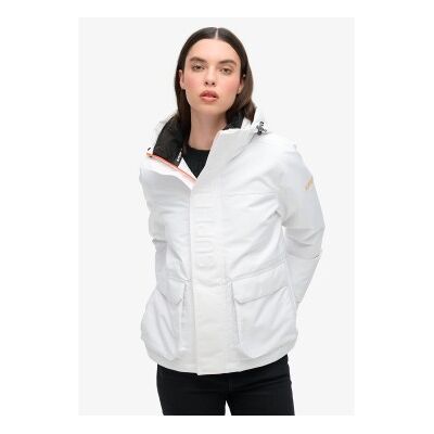 Superdry für Damen. W5011742A Ultimate Windbreaker JKT weiß (XS), Lässig, Recyceltes Polyester, Nachhaltig Superdry für Damen. W5011742A Ultimate Windbreaker JKT weiß (XS), Lässig, Recyceltes Polyester, Nachhaltig