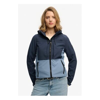 Superdry für Damen. W5012070A Colourblock Trekker Jacke navy (XL), Blau, Lässig, Recyceltes Polyester, Marine Superdry für Damen. W5012070A Colourblock Trekker Jacke navy (XL), Blau, Lässig, Recyceltes Polyester, Marine