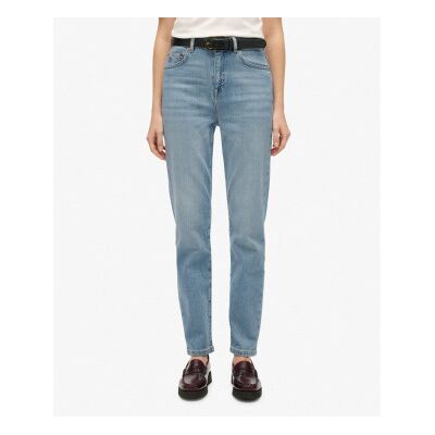 Superdry für Damen. W7011263A Jeans High Rise Mom blau (26/32), Lässig, Baumwolle, Denim Superdry für Damen. W7011263A Jeans High Rise Mom blau (26/32), Lässig, Baumwolle, Denim