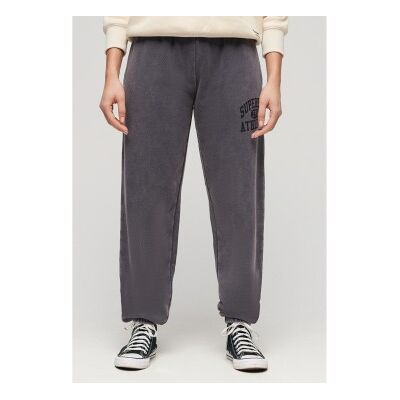 Superdry für Damen. W7011072A Marineblaue gewaschene Vintage-Joggerhose (XL), Lässig, Baumwolle Superdry für Damen. W7011072A Marineblaue gewaschene Vintage-Joggerhose (XL), Lässig, Baumwolle