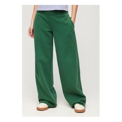 Superdry für Damen. W7010931A Gerade Jogginghose mit grünem Washed-Effekt (L), Lässig, Baumwolle Superdry für Damen. W7010931A Gerade Jogginghose mit grünem Washed-Effekt (L), Lässig, Baumwolle