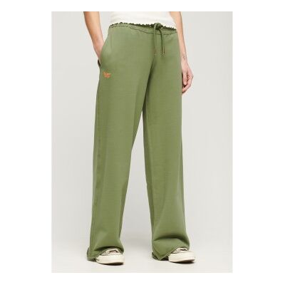 Superdry für Damen. W7011026A Gerade Joggerhose mit Logo Essential grün (XL), Lässig, Baumwolle Superdry für Damen. W7011026A Gerade Joggerhose mit Logo Essential grün (XL), Lässig, Baumwolle