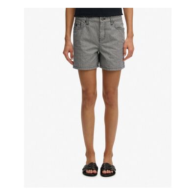 Superdry für Damen. W7110488A Short Rise Stripe marino (32), Lässig, Baumwolle, Marine Superdry für Damen. W7110488A Short Rise Stripe marino (32), Lässig, Baumwolle, Marine