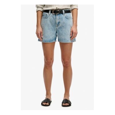Superdry für Damen. W7110491A Mid Rise Shorts hellblau (28), Lässig, Baumwolle, Denim Superdry für Damen. W7110491A Mid Rise Shorts hellblau (28), Lässig, Baumwolle, Denim