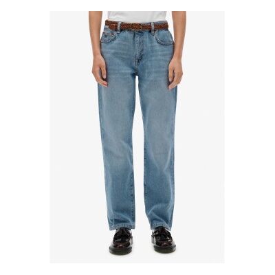 Superdry für Damen. W7011259A Jeans Mid Rise Straight blau (30/32), Lässig, Baumwolle, Denim Superdry für Damen. W7011259A Jeans Mid Rise Straight blau (30/32), Lässig, Baumwolle, Denim