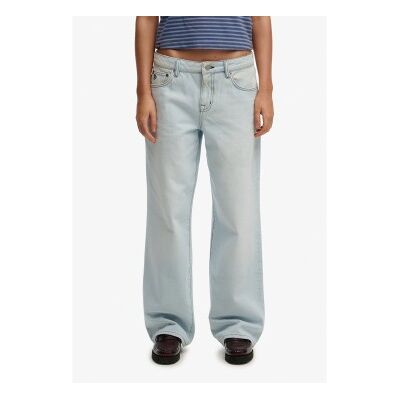 Superdry für Damen. W7011267A Jeans Mid Rise Wide Leg blau (28/32), Lässig, Baumwolle, Denim Superdry für Damen. W7011267A Jeans Mid Rise Wide Leg blau (28/32), Lässig, Baumwolle, Denim
