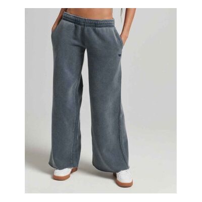 Superdry für Damen. W7010904A Marineblaue Jogger-Hose mit weitem Bein (42), Lässig, Sportlich, Baumwolle Superdry für Damen. W7010904A Marineblaue Jogger-Hose mit weitem Bein (42), Lässig, Sportlich, Baumwolle