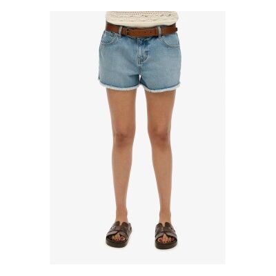 Superdry für Damen. W7110448A Kurz Mittelgröße blau (27), Lässig, Baumwolle, Denim Superdry für Damen. W7110448A Kurz Mittelgröße blau (27), Lässig, Baumwolle, Denim