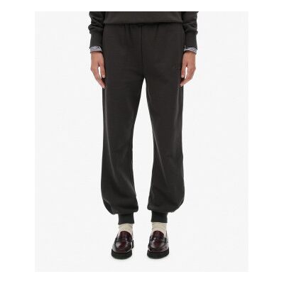 Superdry für Damen. W7011221A Country Club Manschetten-Jogger-Hose schwarz (XL), Lässig, Baumwolle Superdry für Damen. W7011221A Country Club Manschetten-Jogger-Hose schwarz (XL), Lässig, Baumwolle