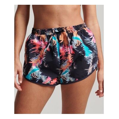 Superdry für Damen. W7110347A Marinefarbene Strandshorts im Vintage-Look (XS), Lässig, Nachhaltig, Recyceltes Nylon Superdry für Damen. W7110347A Marinefarbene Strandshorts im Vintage-Look (XS), Lässig, Nachhaltig, Recyceltes Nylon