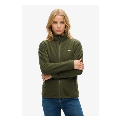 Superdry für Damen. W2012375A Vlies Vlies grün (M), Lässig, Polyester Superdry für Damen. W2012375A Vlies Vlies grün (M), Lässig, Polyester