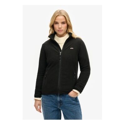 Superdry für Damen. W2012375A Vlies Vlies schwarz (M), Lässig, Polyester Superdry für Damen. W2012375A Vlies Vlies schwarz (M), Lässig, Polyester