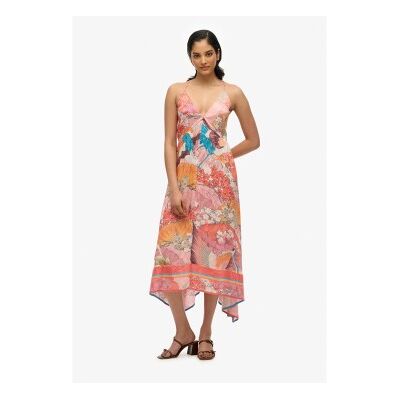 Superdry für Damen. W8011888A Jack mehrfarbig bedrucktes Kleid (XXS), Lässig, Viskose, Ärmellos / Hosenträger Superdry für Damen. W8011888A Jack mehrfarbig bedrucktes Kleid (XXS), Lässig, Viskose, Ärmellos / Hosenträger