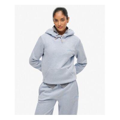 Superdry für Damen. W2012559A Essential Logo Sweatshirt blau (XXS), Lässig, Baumwolle, Langarm Superdry für Damen. W2012559A Essential Logo Sweatshirt blau (XXS), Lässig, Baumwolle, Langarm