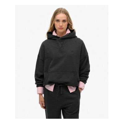 Superdry für Damen. W2012542A Studios Entspanntes Sweatshirt schwarz (M), Lässig, Baumwolle Superdry für Damen. W2012542A Studios Entspanntes Sweatshirt schwarz (M), Lässig, Baumwolle