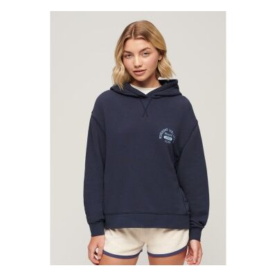 Superdry für Damen. W2012071A Athletic Essential Hoodie navy (XL), Lässig, Baumwolle, Langarm, Marine Superdry für Damen. W2012071A Athletic Essential Hoodie navy (XL), Lässig, Baumwolle, Langarm, Marine