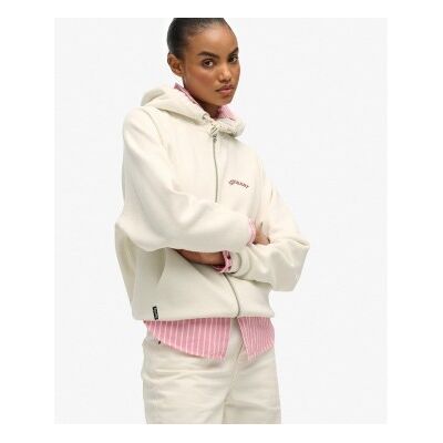 Superdry für Damen. W2012689A Essential Logo Sweatshirt weiß (XS), Lässig, Baumwolle Superdry für Damen. W2012689A Essential Logo Sweatshirt weiß (XS), Lässig, Baumwolle