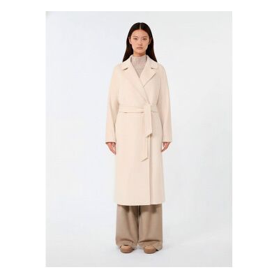 Weekend Max Mara für Damen. 2525016062600 Beige geschnittener Mantel (40), Lässig, Polyester Weekend Max Mara für Damen. 2525016062600 Beige geschnittener Mantel (40), Lässig, Polyester