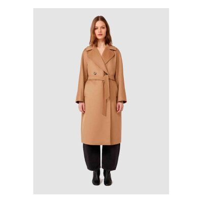 Weekend Max Mara für Damen. 2525016102600 Brauner Kunstharzmantel (44), Lässig, Wolle Weekend Max Mara für Damen. 2525016102600 Brauner Kunstharzmantel (44), Lässig, Wolle