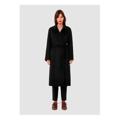 Weekend Max Mara für Damen. 2525016102600 Resin Coat schwarz (40), Lässig, Wolle Weekend Max Mara für Damen. 2525016102600 Resin Coat schwarz (40), Lässig, Wolle