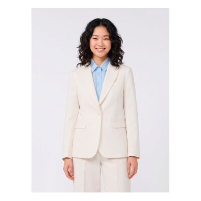 Weekend Max Mara für Damen. 2615041042600 Wkdorche beige Blazer (42), Lässig, Party, Baumwolle, Klassisch Weekend Max Mara für Damen. 2615041042600 Wkdorche beige Blazer (42), Lässig, Party, Baumwolle, Klassisch