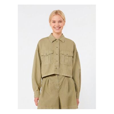 Weekend Max Mara für Damen. 2615111092600 Wkdaccenni Hemd grün (40), Lässig, Baumwolle, Langarm Weekend Max Mara für Damen. 2615111092600 Wkdaccenni Hemd grün (40), Lässig, Baumwolle, Langarm
