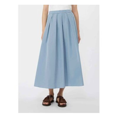 Weekend Max Mara für Damen. 2615101072600 Rock Wkdformica denim blau (38), Lässig, Polyester Weekend Max Mara für Damen. 2615101072600 Rock Wkdformica denim blau (38), Lässig, Polyester