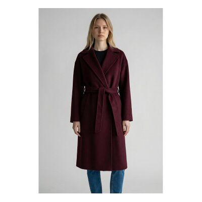 Weekend Max Mara für Damen. 2615011011600 Kastanienbrauner Wkdcivada Trenchcoat (46), Lässig, Wolle Weekend Max Mara für Damen. 2615011011600 Kastanienbrauner Wkdcivada Trenchcoat (46), Lässig, Wolle
