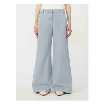 Weekend Max Mara für Damen. 2615131131600 Wkdskipper-Hose blau (38), Baumwolle, Denim Weekend Max Mara für Damen. 2615131131600 Wkdskipper-Hose blau (38), Baumwolle, Denim