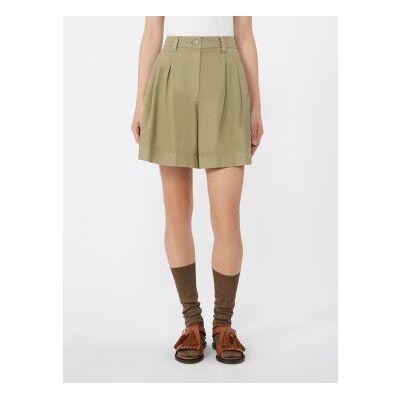 Weekend Max Mara für Damen. 2615141012600 Wkdarmonia Shorts grün (38), Lässig, Baumwolle Weekend Max Mara für Damen. 2615141012600 Wkdarmonia Shorts grün (38), Lässig, Baumwolle