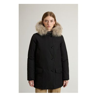 Woolrich für Damen. CFWWOU0540FRUT0001 Ramar Cloth Arctic Parka schwarz (S), Lässig, Baumwolle Woolrich für Damen. CFWWOU0540FRUT0001 Ramar Cloth Arctic Parka schwarz (S), Lässig, Baumwolle