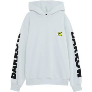 Barrow Unisex. S5BWUAHS086 Sweatshirt Band weiß (S), Lässig, Baumwolle, Langarm Barrow Unisex. S5BWUAHS086 Sweatshirt Band weiß (S), Lässig, Baumwolle, Langarm