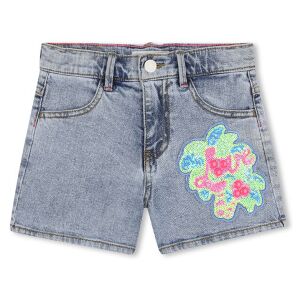 Billieblush für Mädchen. U21884 Blaue Denim-Shorts (5Y= 108cm), Lässig, Baumwolle, Kinderbekleidung Billieblush für Mädchen. U21884 Blaue Denim-Shorts (5Y= 108cm), Lässig, Baumwolle, Kinderbekleidung