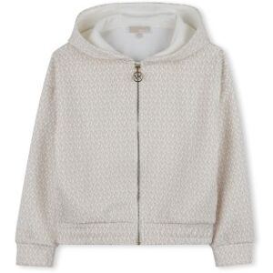 Michael Kors für Mädchen. R30589 Graues Sweatshirt mit Kapuze (6Y= 114/119cm), Lässig, Polyester, Kinderbekleidung Michael Kors für Mädchen. R30589 Graues Sweatshirt mit Kapuze (6Y= 114/119cm), Lässig, Polyester, Kinderbekleidung