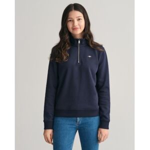 Gant Unisex für Kinder. 906895 Shield Sweatshirt mit halbem Reißverschluss navy (11/12años= 146/152cm), Lässig, Baumwolle, Marine, Kinderbek Gant Unisex für Kinder. 906895 Shield Sweatshirt mit halbem Reißverschluss navy (11/12años= 146/152cm), Lässig, Baumwolle, Marine, Kinderbek