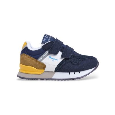 Pepe Jeans für Jungen. PBS40015 London Life Bk navy Turnschuhe (29), Wohnung, Klettverschluss, Lässig, Marine, Kinderbekleidung Pepe Jeans für Jungen. PBS40015 London Life Bk navy Turnschuhe (29), Wohnung, Klettverschluss, Lässig, Marine, Kinderbekleidung