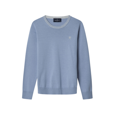 Hackett London für Jungen. HK700853 Blauer Baumwollpullover (13Años= 157cm), Lässig, Baumwolle, Kinderbekleidung Hackett London für Jungen. HK700853 Blauer Baumwollpullover (13Años= 157cm), Lässig, Baumwolle, Kinderbekleidung
