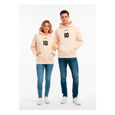 Barrow Unisex. F5BWUAHS074 Bär Bedrucktes beiges Sweatshirt (S), Lässig, Baumwolle Barrow Unisex. F5BWUAHS074 Bär Bedrucktes beiges Sweatshirt (S), Lässig, Baumwolle