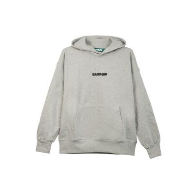 Barrow Unisex. F5BWUAHS047 Sweatshirt Logo grau (XL), Lässig, Baumwolle Barrow Unisex. F5BWUAHS047 Sweatshirt Logo grau (XL), Lässig, Baumwolle