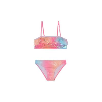 Billieblush für Mädchen. U20915 Rosa Pailletten-Bikini (3Y= 94cm), Strandbekleidung, Polyester, Kinderbekleidung Billieblush für Mädchen. U20915 Rosa Pailletten-Bikini (3Y= 94cm), Strandbekleidung, Polyester, Kinderbekleidung